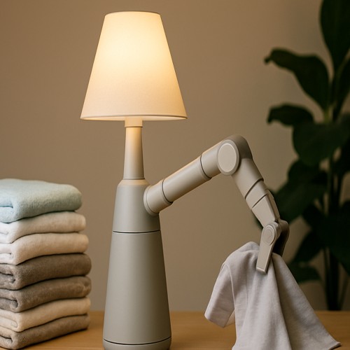 Lume robotic lamp laundry