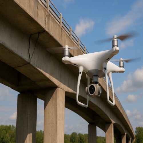 Flying Robots Can Now Find Cracks in Bridges