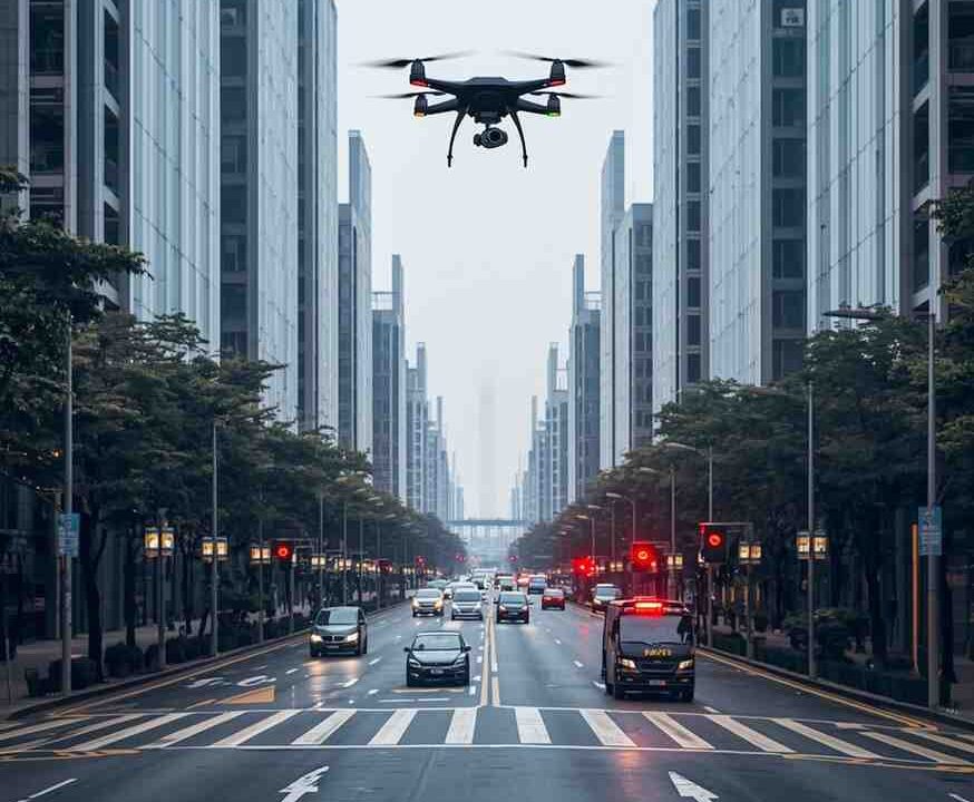 How Shenzhen Drones Are Revolutionizing Traffic Management